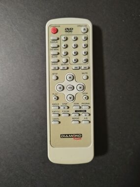 Beige DVD Remote Control